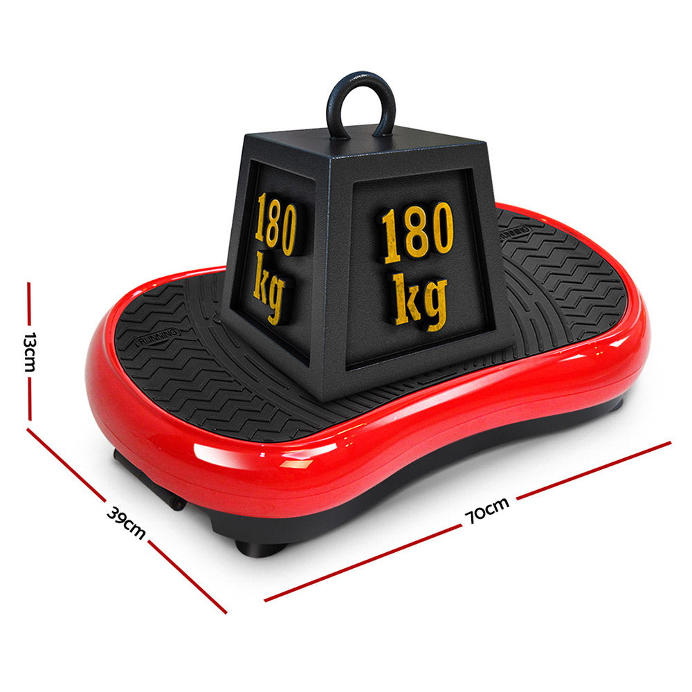 Everfit Home Fitness Vibration Machine Platform Red