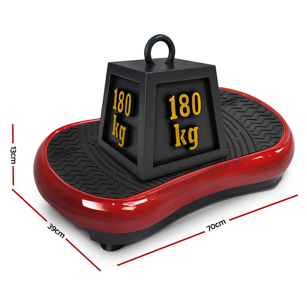 Everfit Vibration Platform 99-Speed Maroon Fitness Machine