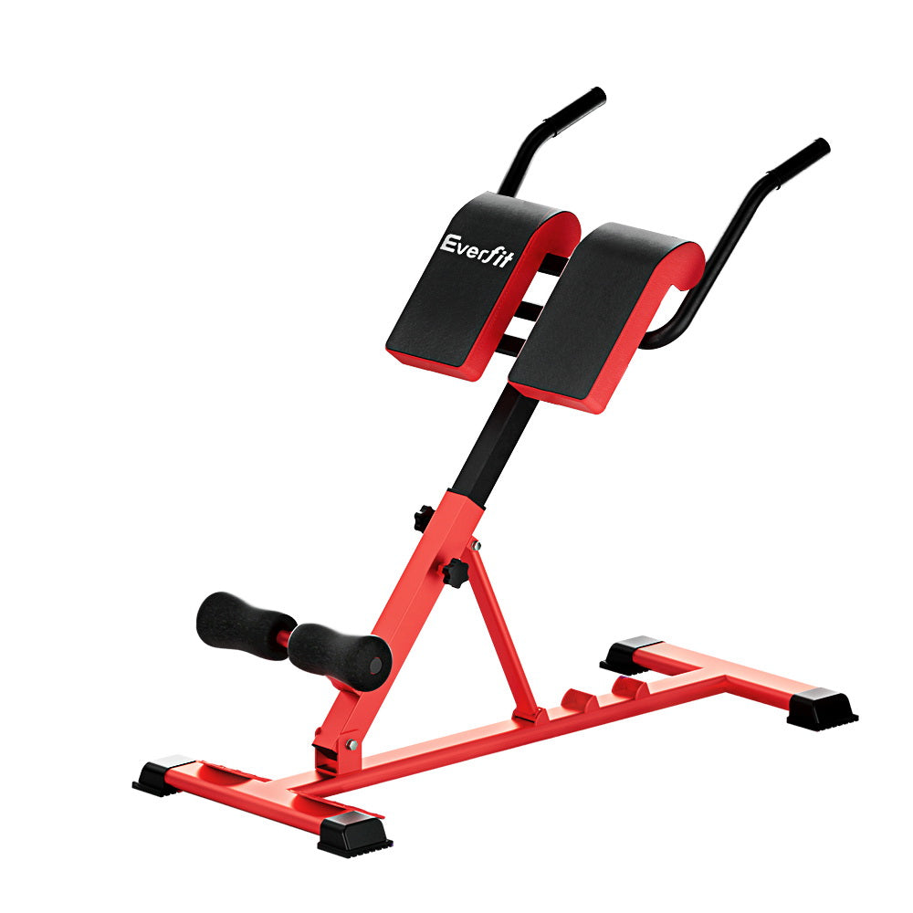 Everfit Adjustable Roman Chair Weight Bench 10-in-1 Home Gym 200kg