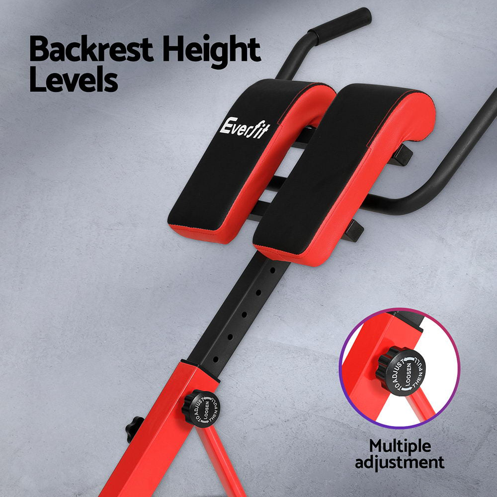 Everfit Adjustable Roman Chair Weight Bench 10-in-1 Home Gym 200kg
