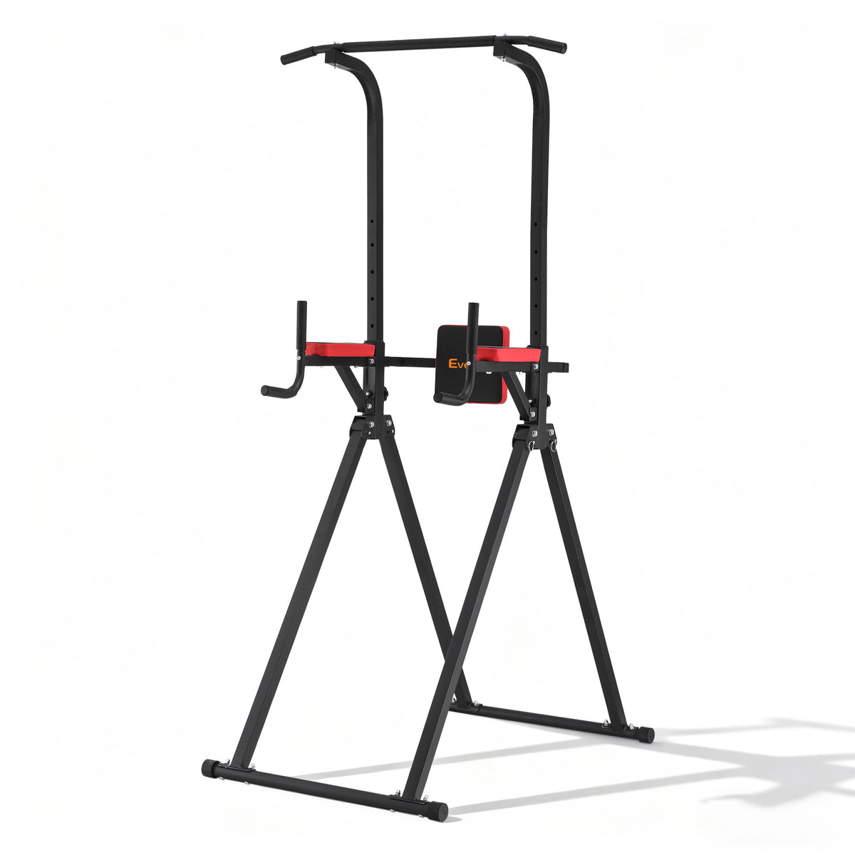 Everfit Chin Up Tower Pull Up Station 200kg Black