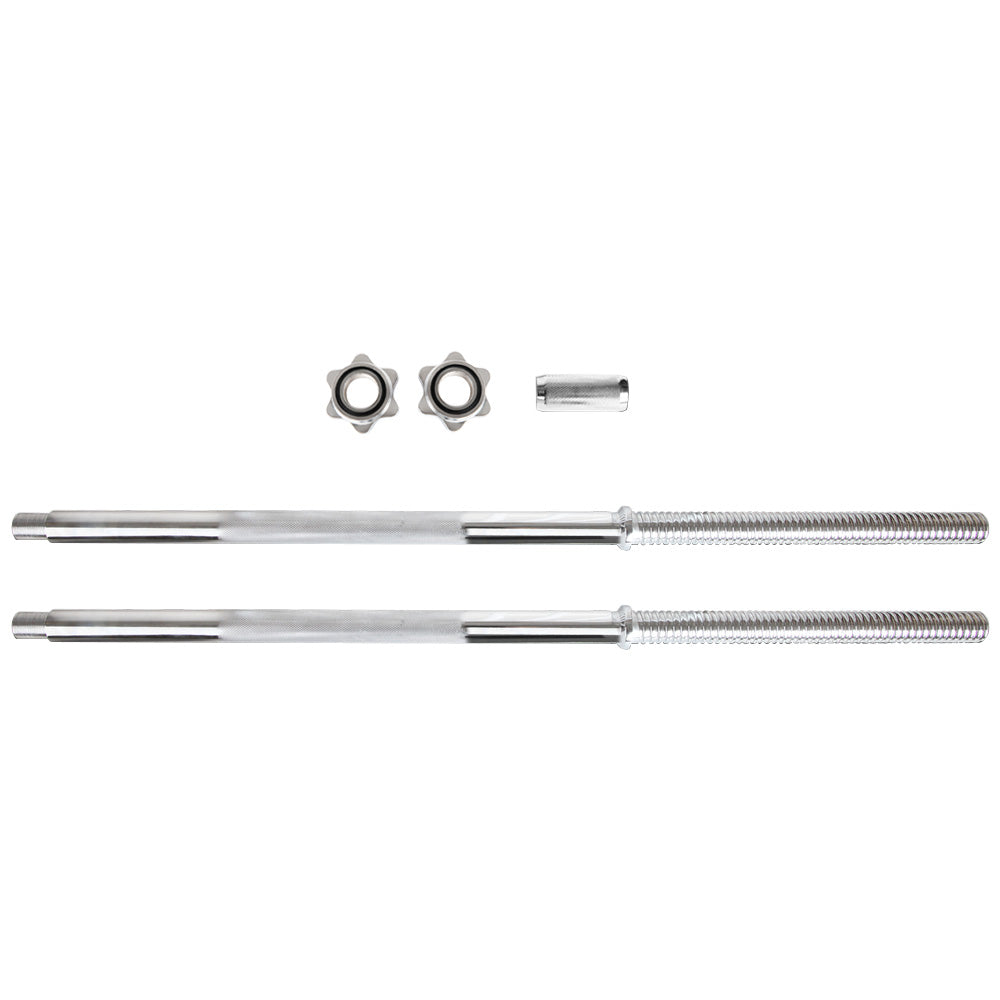 Everfit 168cm Barbell Bar Chrome Steel Fitness Weightlifting Silver