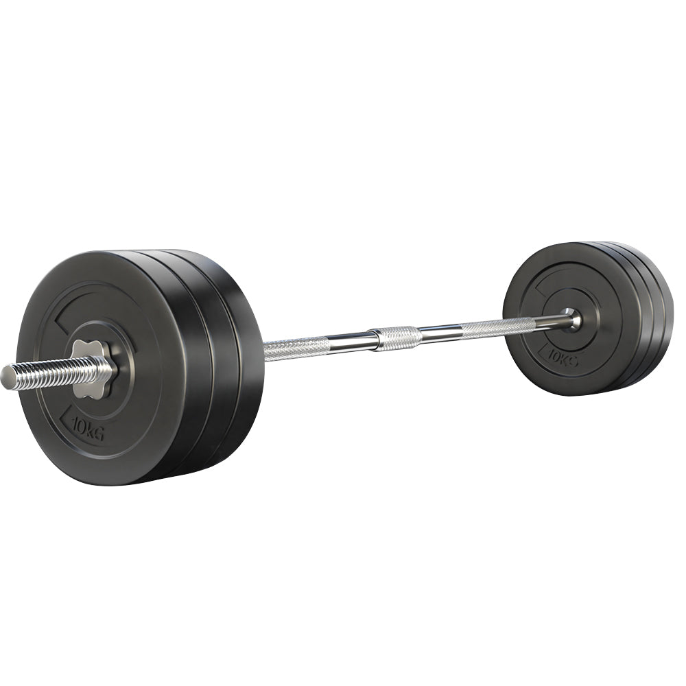 Everfit 68kg Barbell Set Weight Plates and 168cm Bar