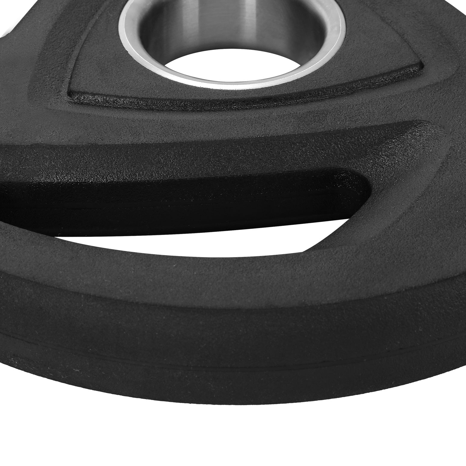 Everfit 25kg Weight Plate Rubber Coated Black