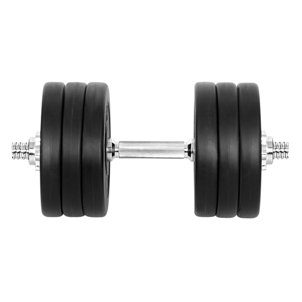 Everfit 35kg Dumbbell Set Adjustable Weights Gym Fitness