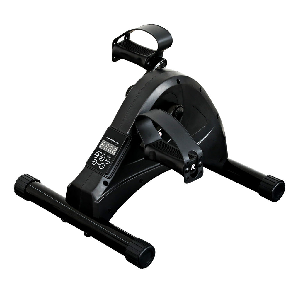 Everfit Mini Exercise Bike Pedal Exerciser Cross Trainer Black