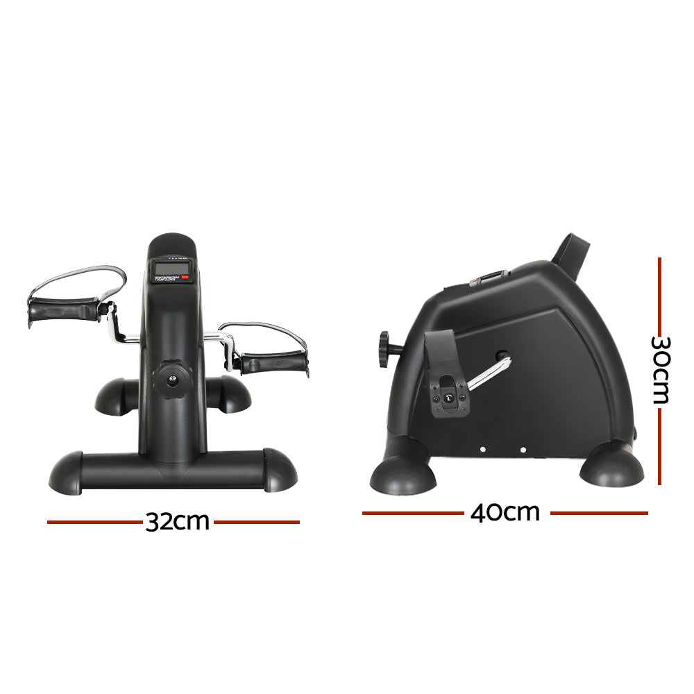 Everfit Mini Exercise Bike Pedal Exerciser Black