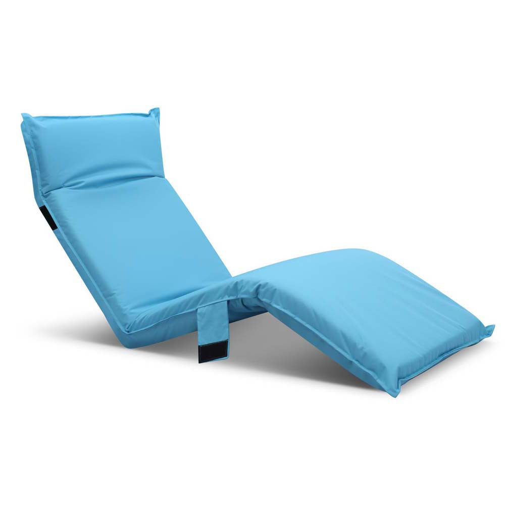 Artiss Portable Lounge Sofa Bed Adjustable Blue