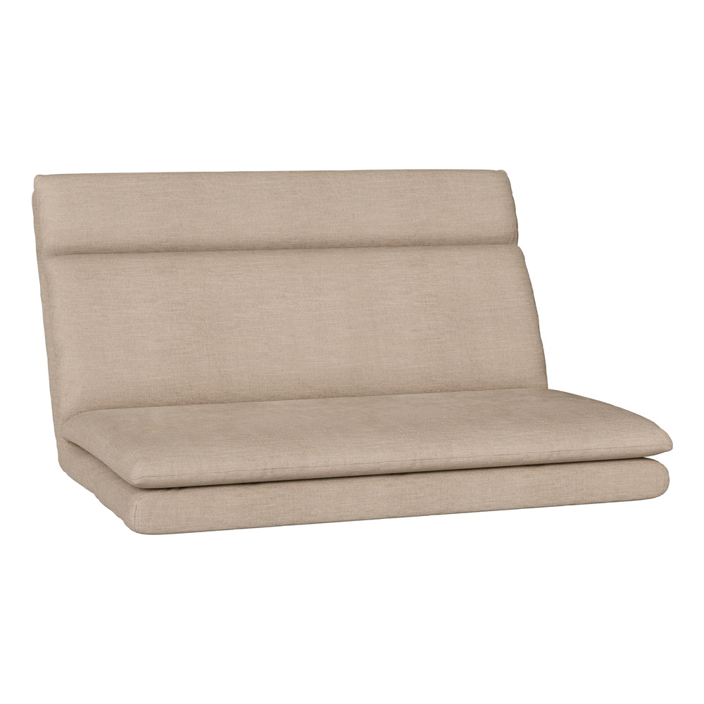 Artiss 2 Seater Floor Sofa Linen Beige