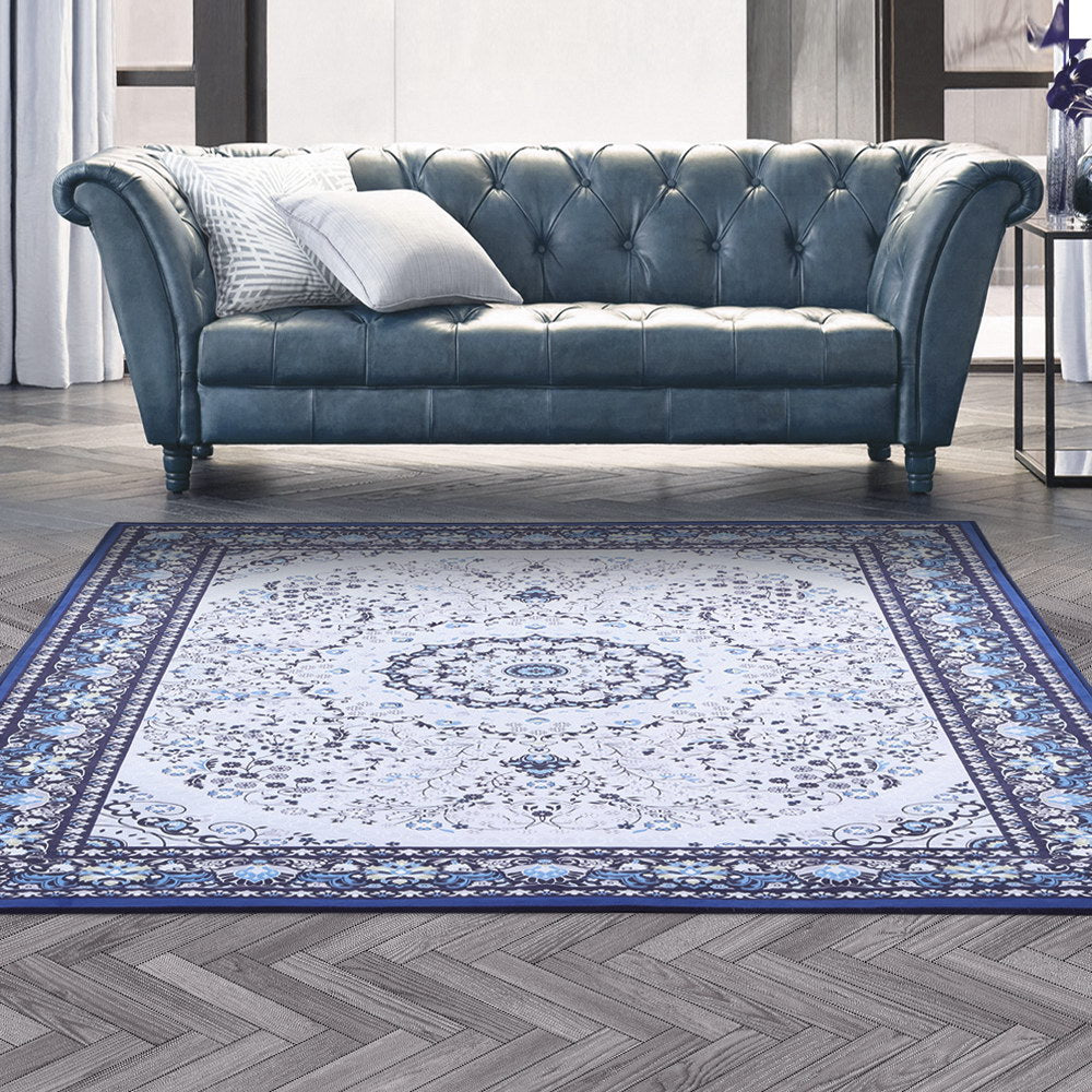 Gaspar Area Rug 200x290cm Short Pile Modern Flannel Floor Rug