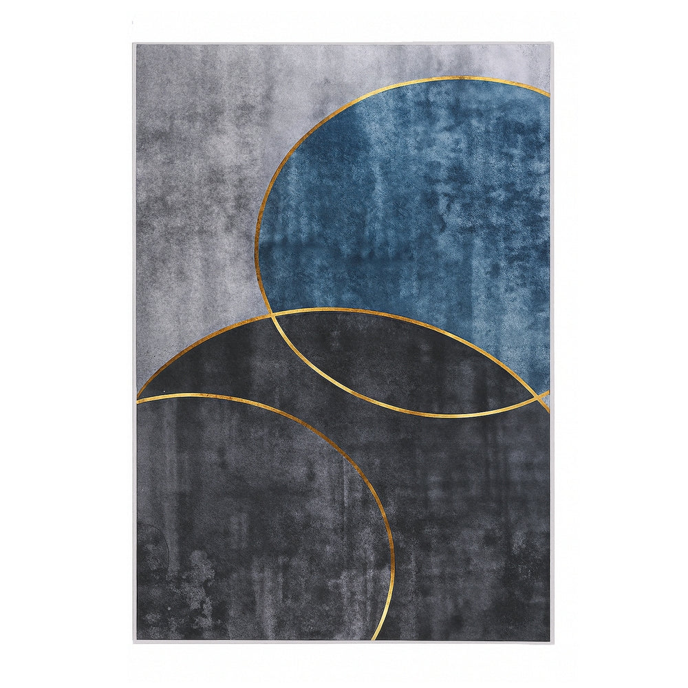 Artiss Washable Geometric Floor Rug 160X230cm Large Area Rug