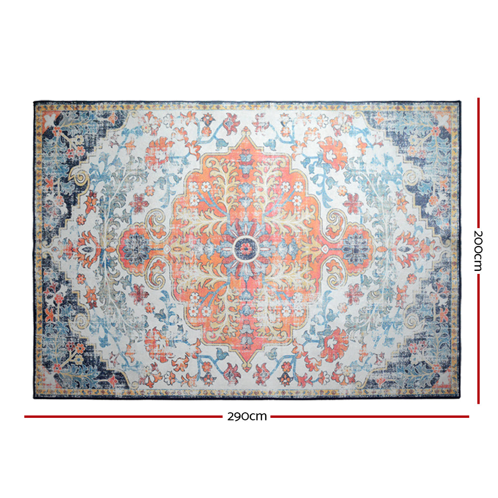 Yasmin Large Area Rug 200x290cm Modern Short Pile Carpet