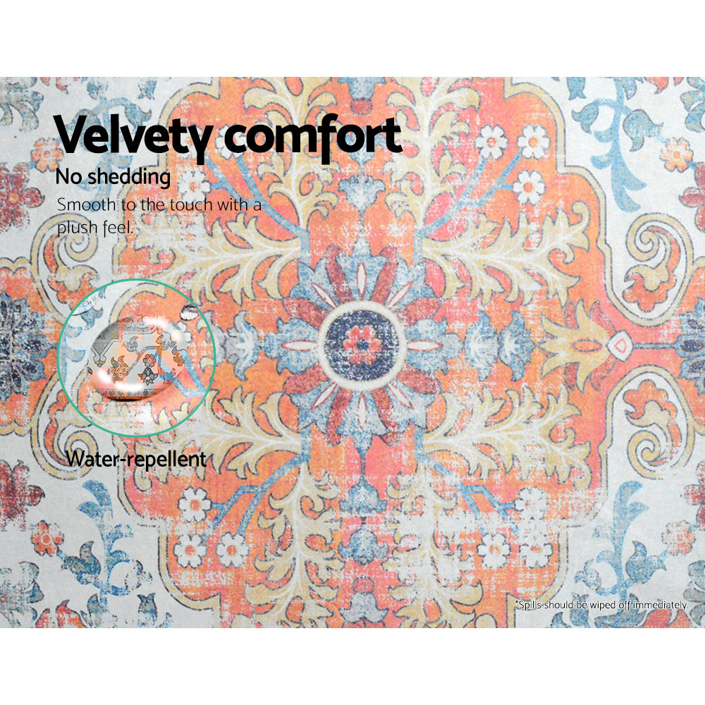 Yasmin Large Area Rug 200x290cm Modern Short Pile Carpet