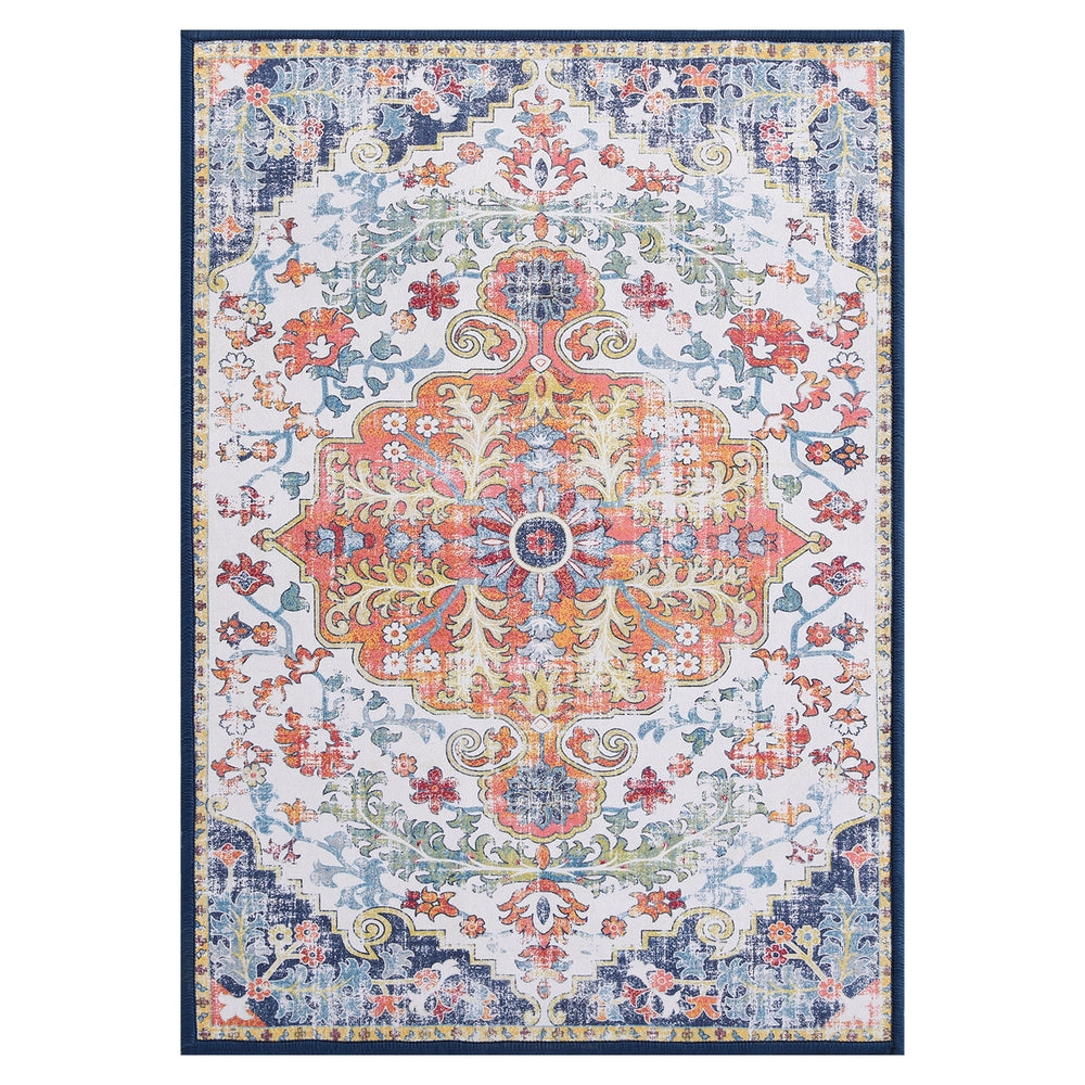 Artiss Large Washable Floor Rug 240x340cm Geometric Area Rug
