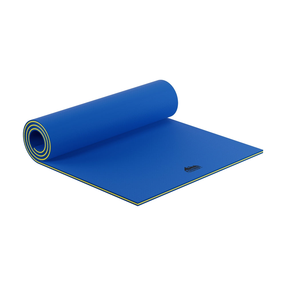 Weisshorn 3.5m Foam Floating Water Mat Blue Yellow
