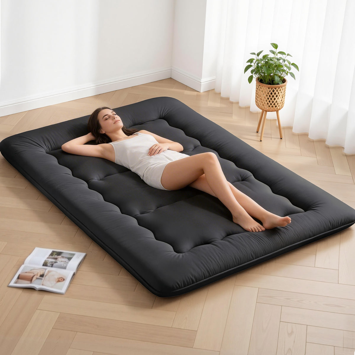 Giselle Bedding 10cm Japanese Floor Mattress Foldable Futon