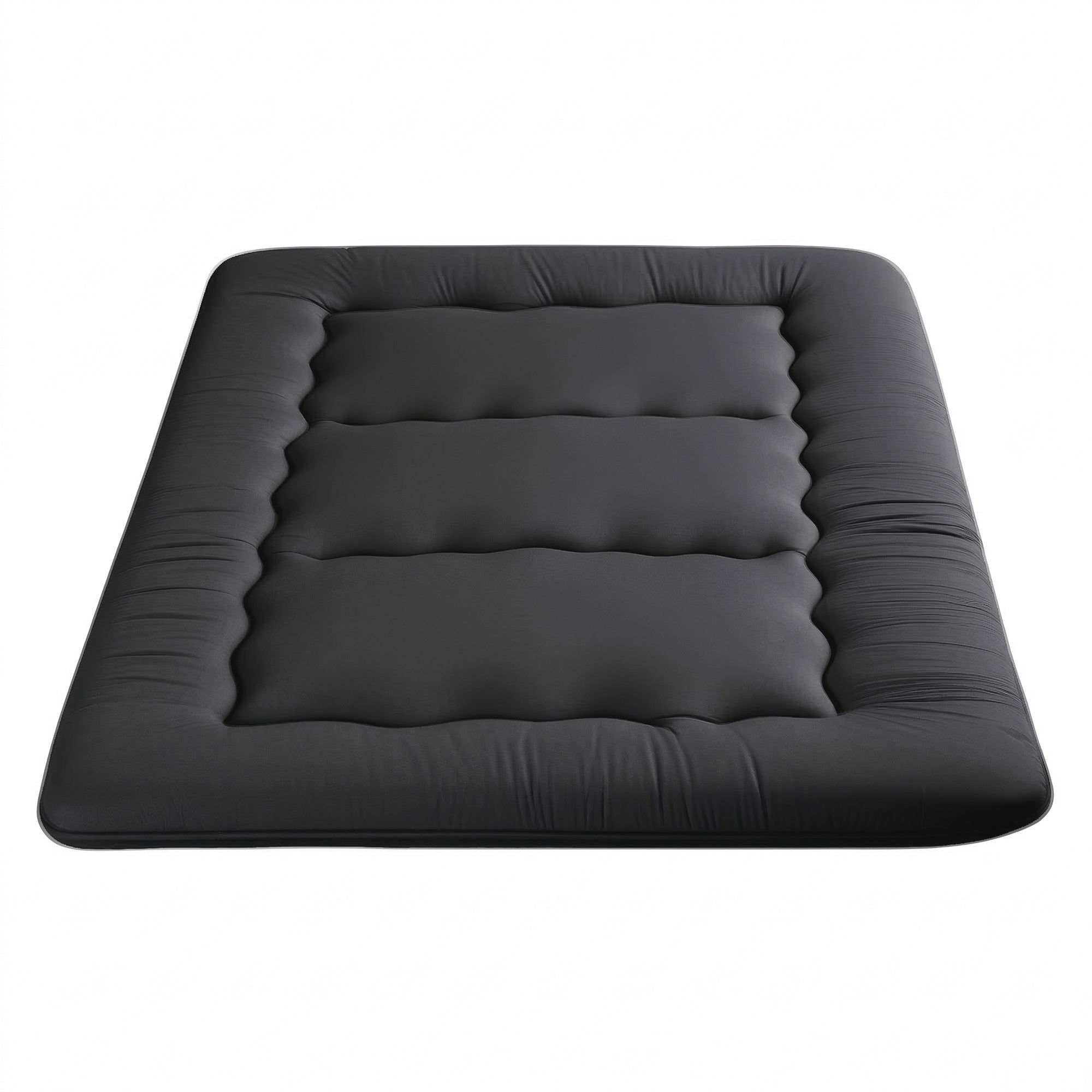Giselle Bedding 10cm Japanese Floor Mattress Foldable Futon Mattress Washable Cover Straps