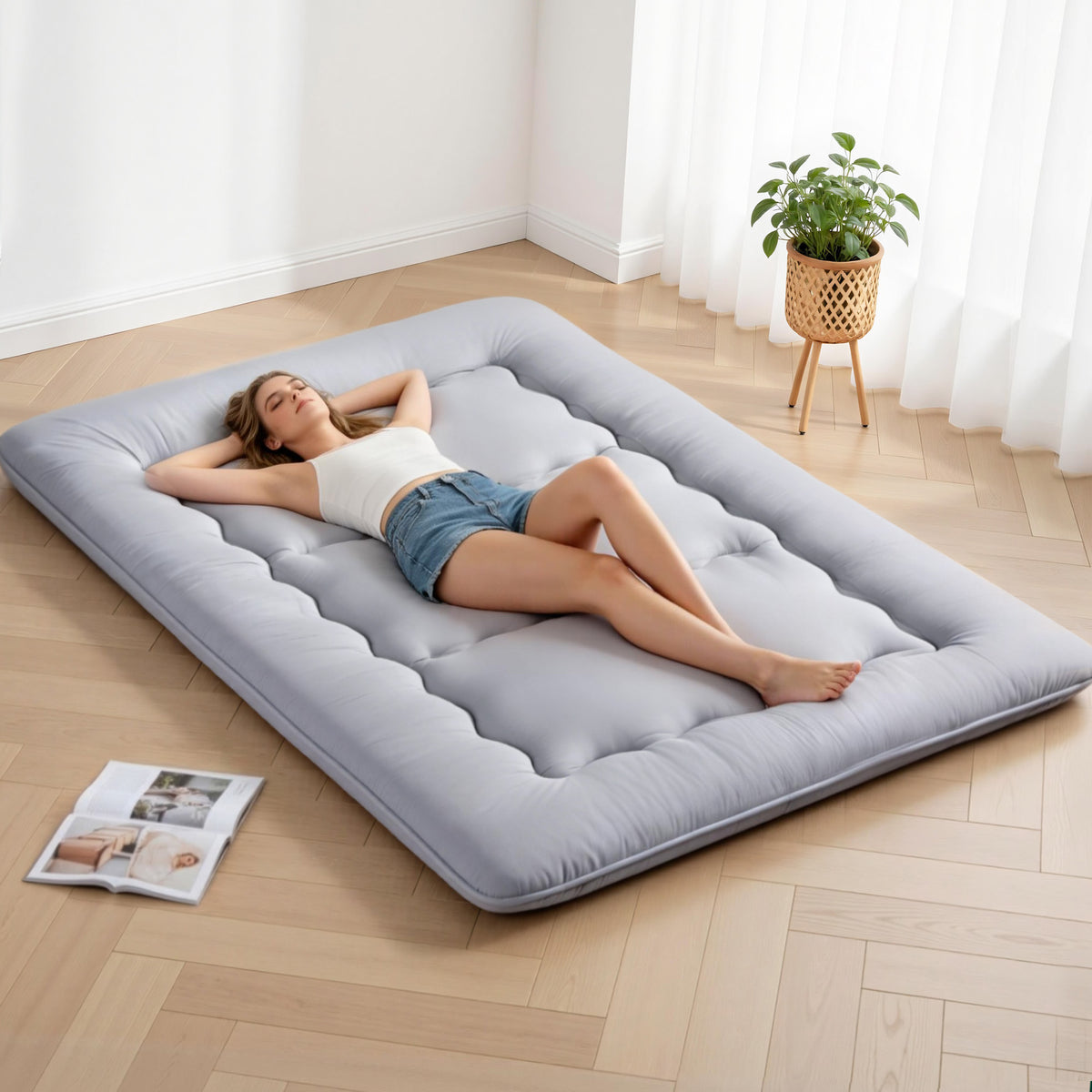 Giselle Bedding 10cm Japanese Floor Futon Mattress