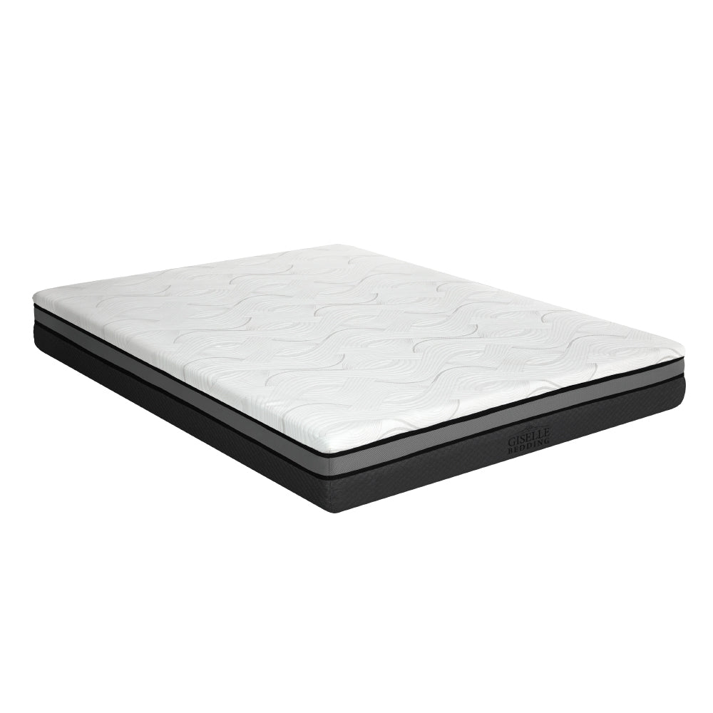 Belle Double Memory Foam Mattress Cool Gel 25cm Non Spring