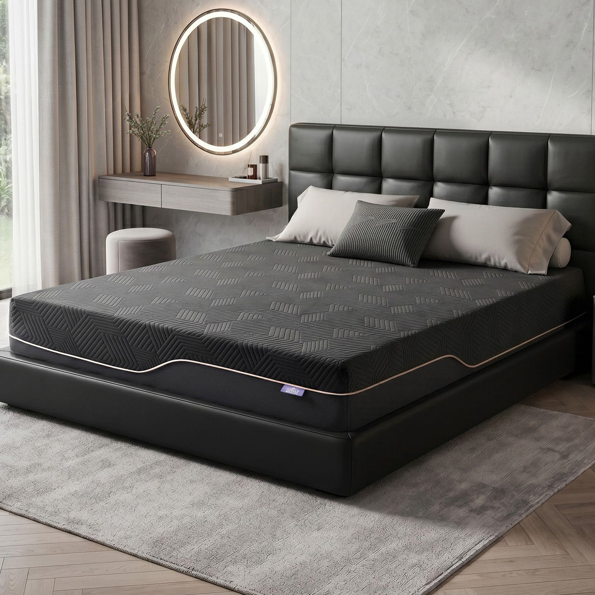 Giselle Double Cooling Memory Foam Mattress 30cm Medium Firm