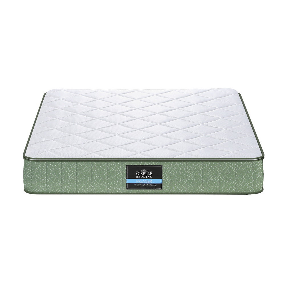 LEAF Queen Memory Foam Mattress 25cm Dual Layer Cool Charcoal