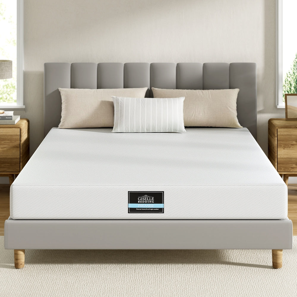 PURE Double Mattress 20cm Memory Foam Green Tea