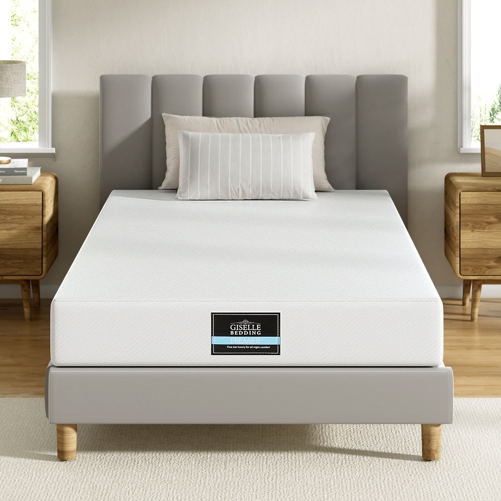 PURE Single Memory Foam Mattress 20cm Green Tea Gel-Infused