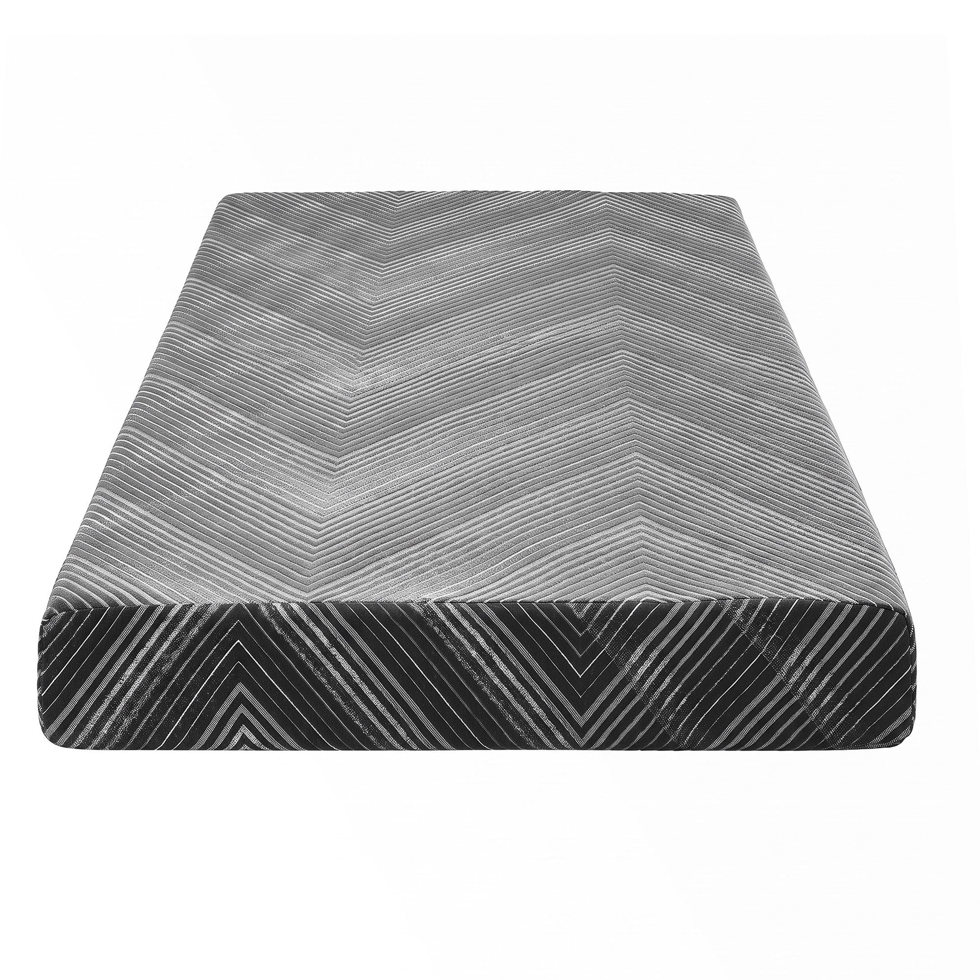 Giselle 25cm Single Memory Foam Mattress Gel Infused Foam Removable Cover