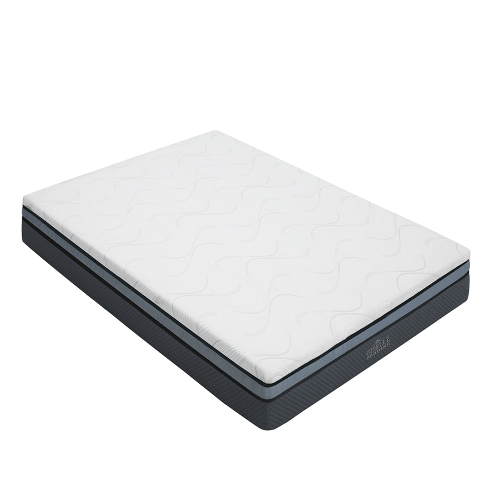 Belle King Single Mattress Cool Gel Memory Foam 25cm