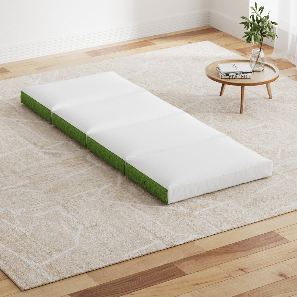 Giselle Bedding Foldable Foam Mattress Single Green