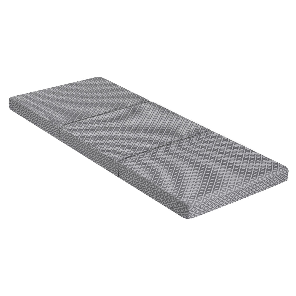 Giselle Trifold Memory Foam Sofa Bed Mattress Grey
