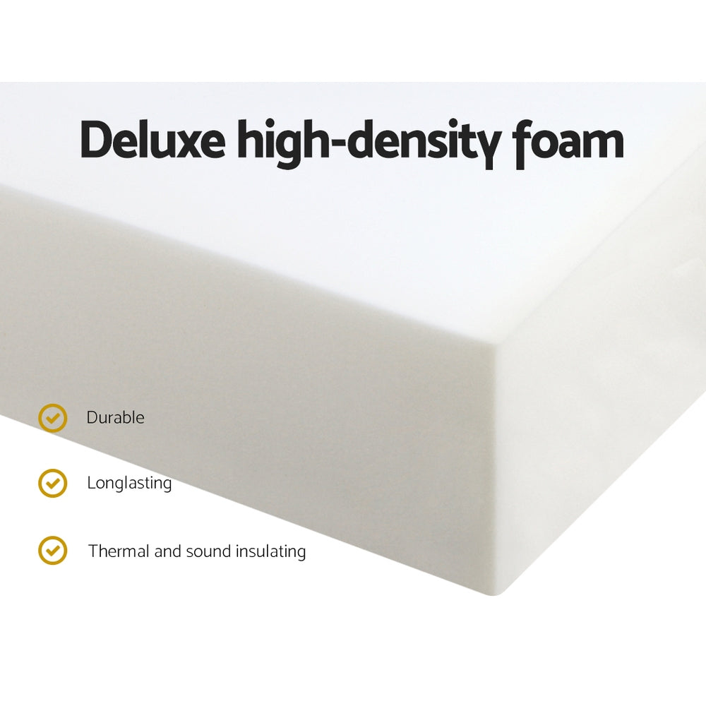 Giselle Queen Foldable Foam Mattress Dark Grey