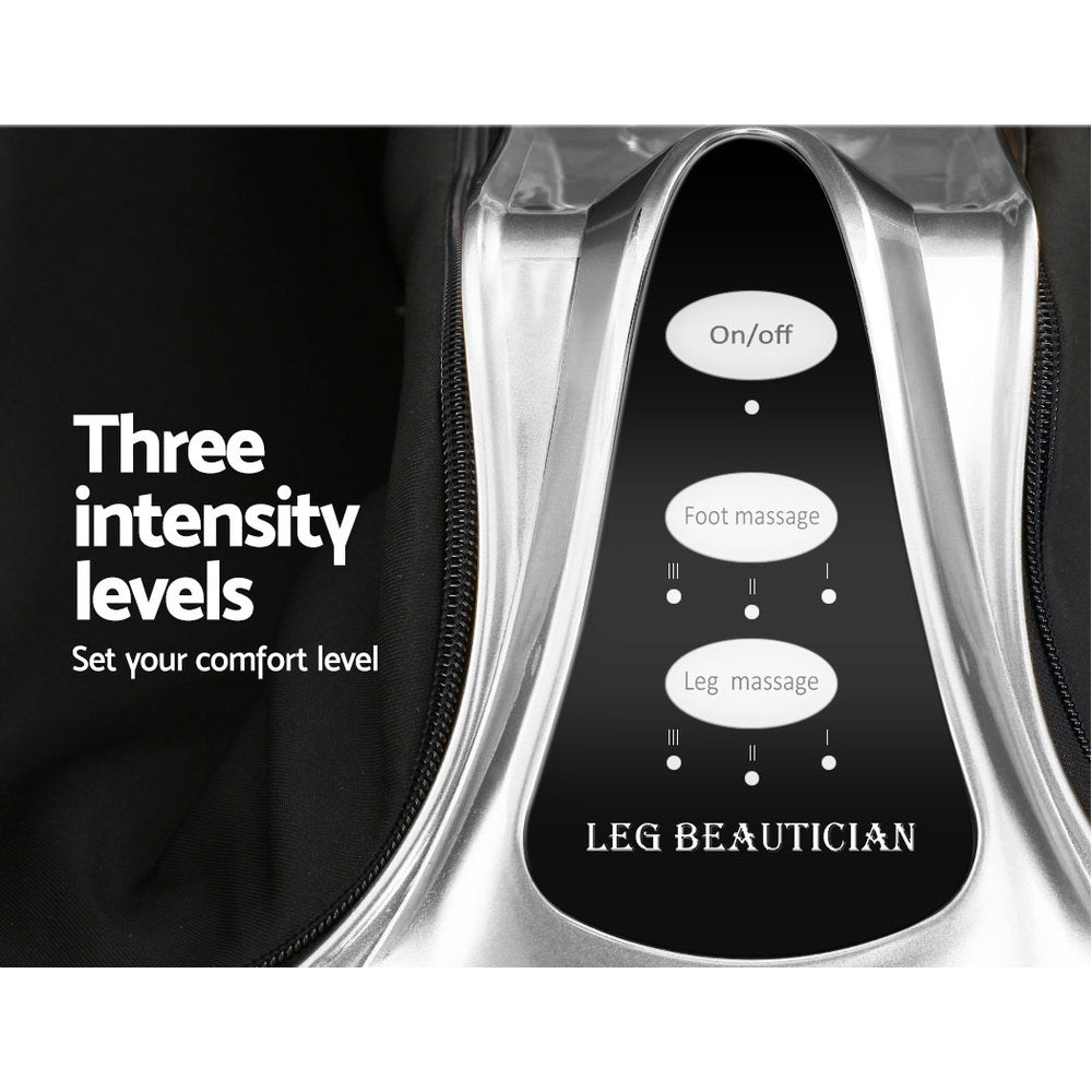 Livemor Shiatsu Foot Massager Electric Roller Silver