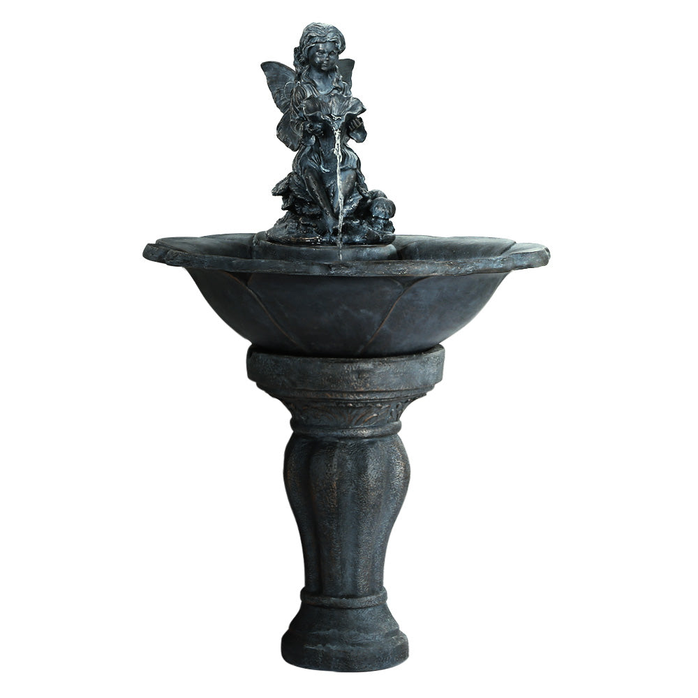 Gardeon Angel Solar Water Feature LED Lights 94cm