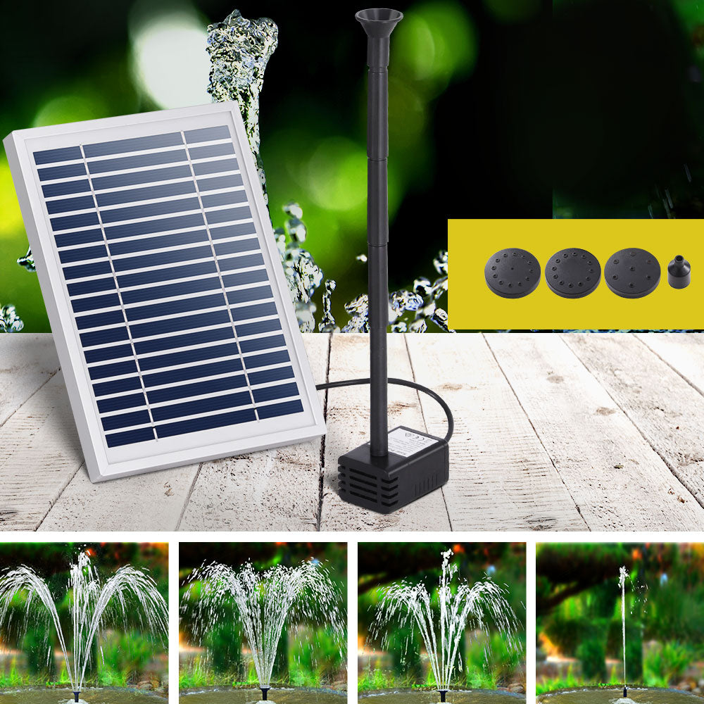 Gardeon 4.4FT Solar Pond Pump Submersible Water Fountain Kit