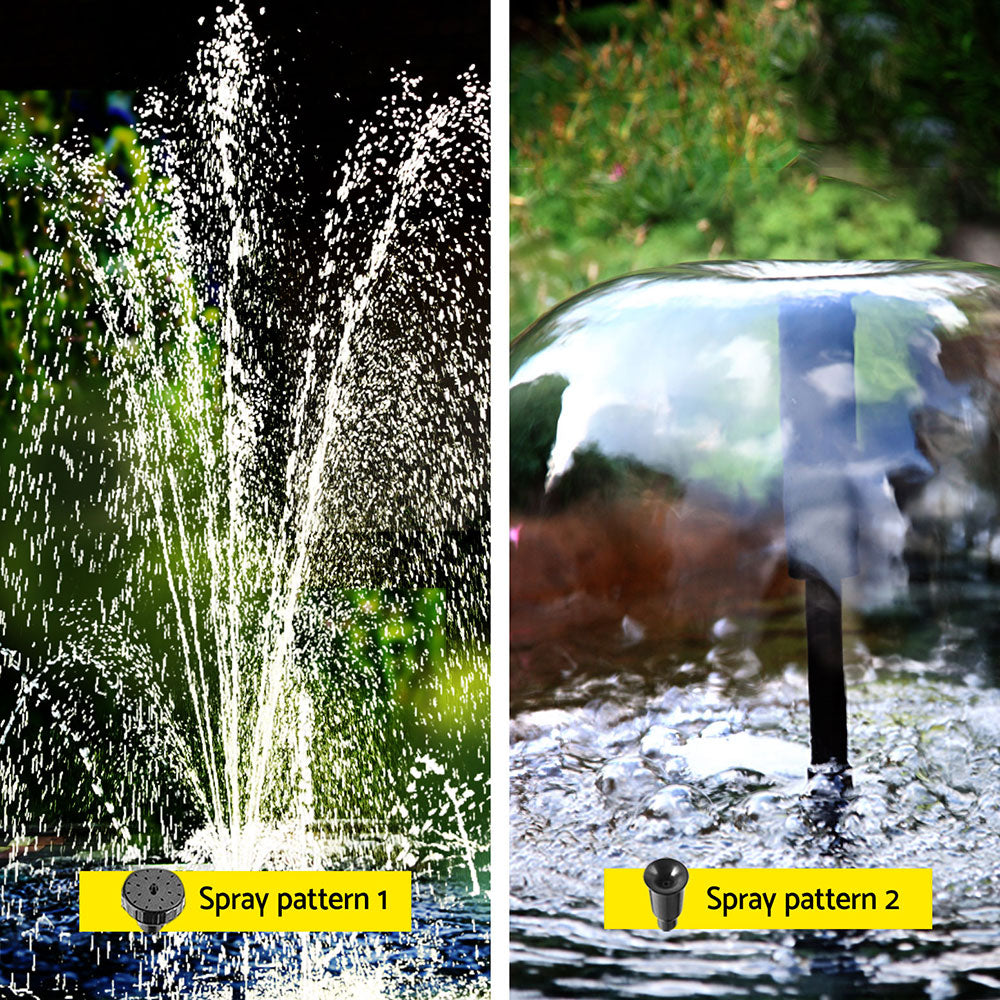Gardeon 470L/H Solar Pond Fountain Pump Submersible Filter