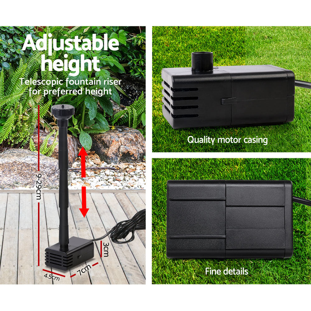 Gardeon 4.6FT Solar Pond Pump Outdoor Water Feature