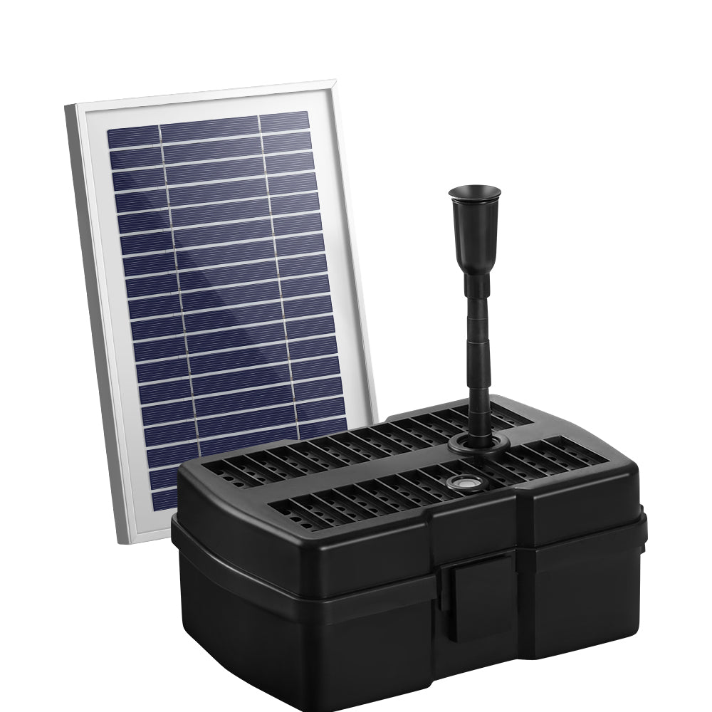 Gardeon 4.6FT Solar Pond Pump with Filter Box
