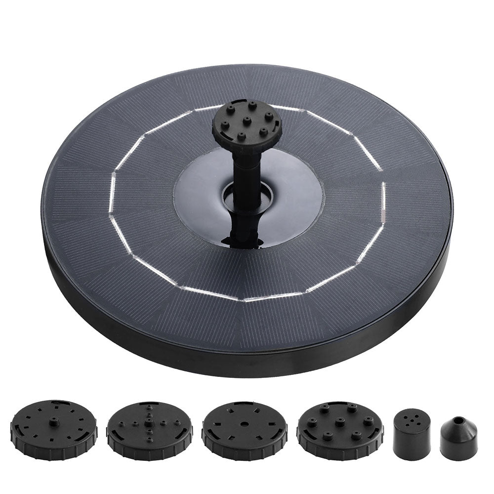 Gardeon 250L/H Solar Pond Fountain Pump Submersible 6 Nozzles