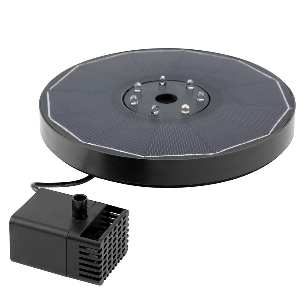 Gardeon Solar Pond Fountain Pump LED Light Multi-Coloured