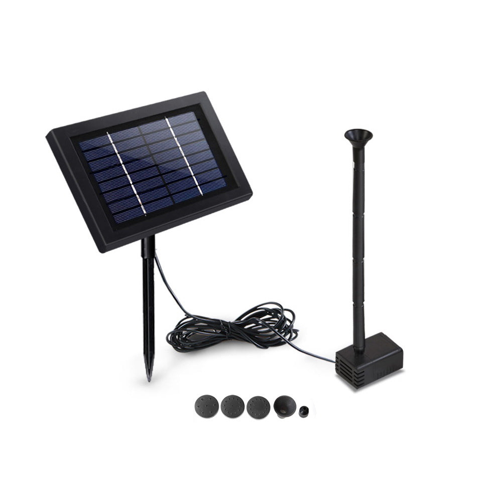 Gardeon Solar Submersible Pond Pump Fountain Kit 4FT