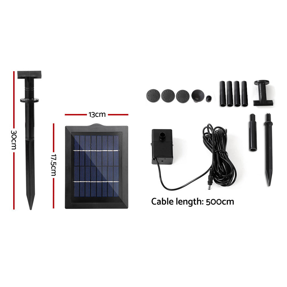 Gardeon 4FT Solar Pond Pump Submersible Water Fountain Kit