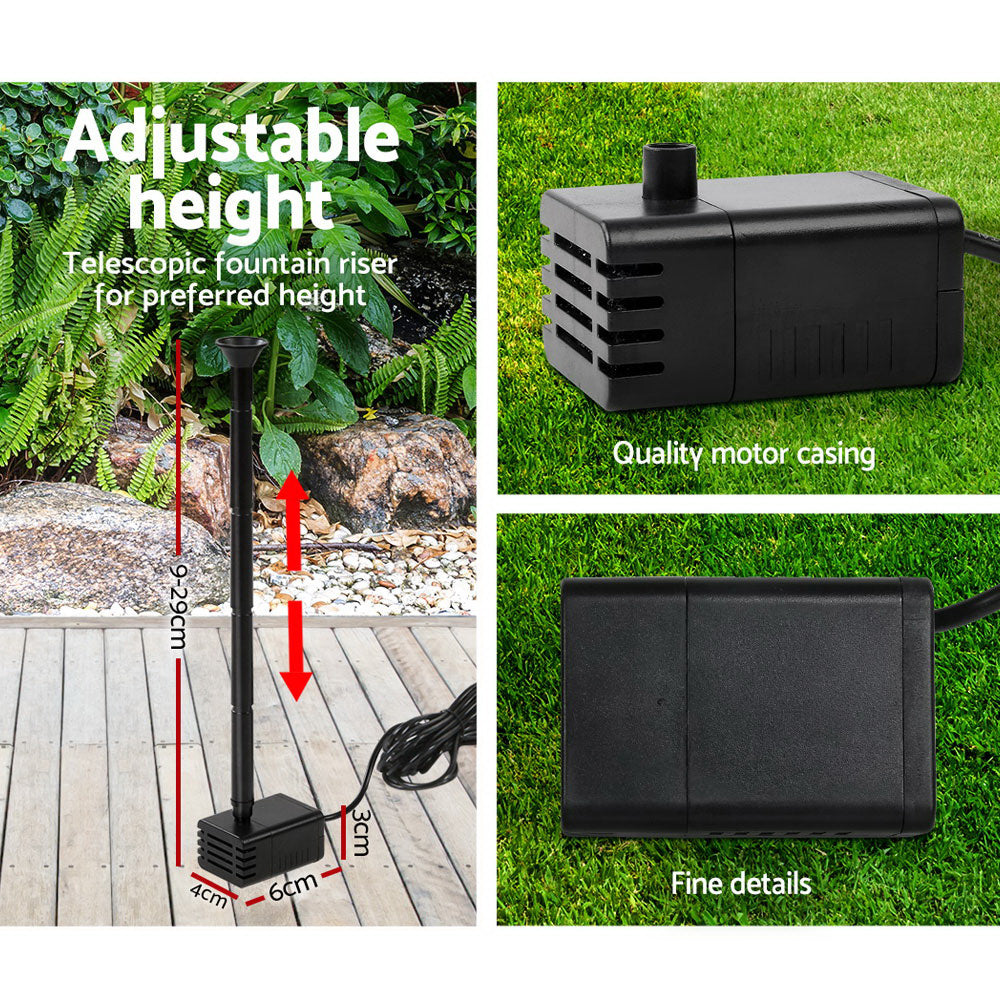 Gardeon 4FT Solar Pond Pump Submersible Water Fountain Kit