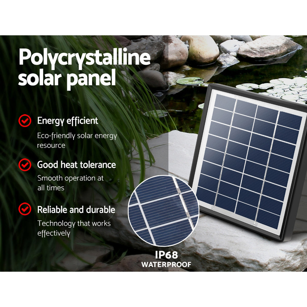 Gardeon 4FT Solar Pond Pump Outdoor Water Feature