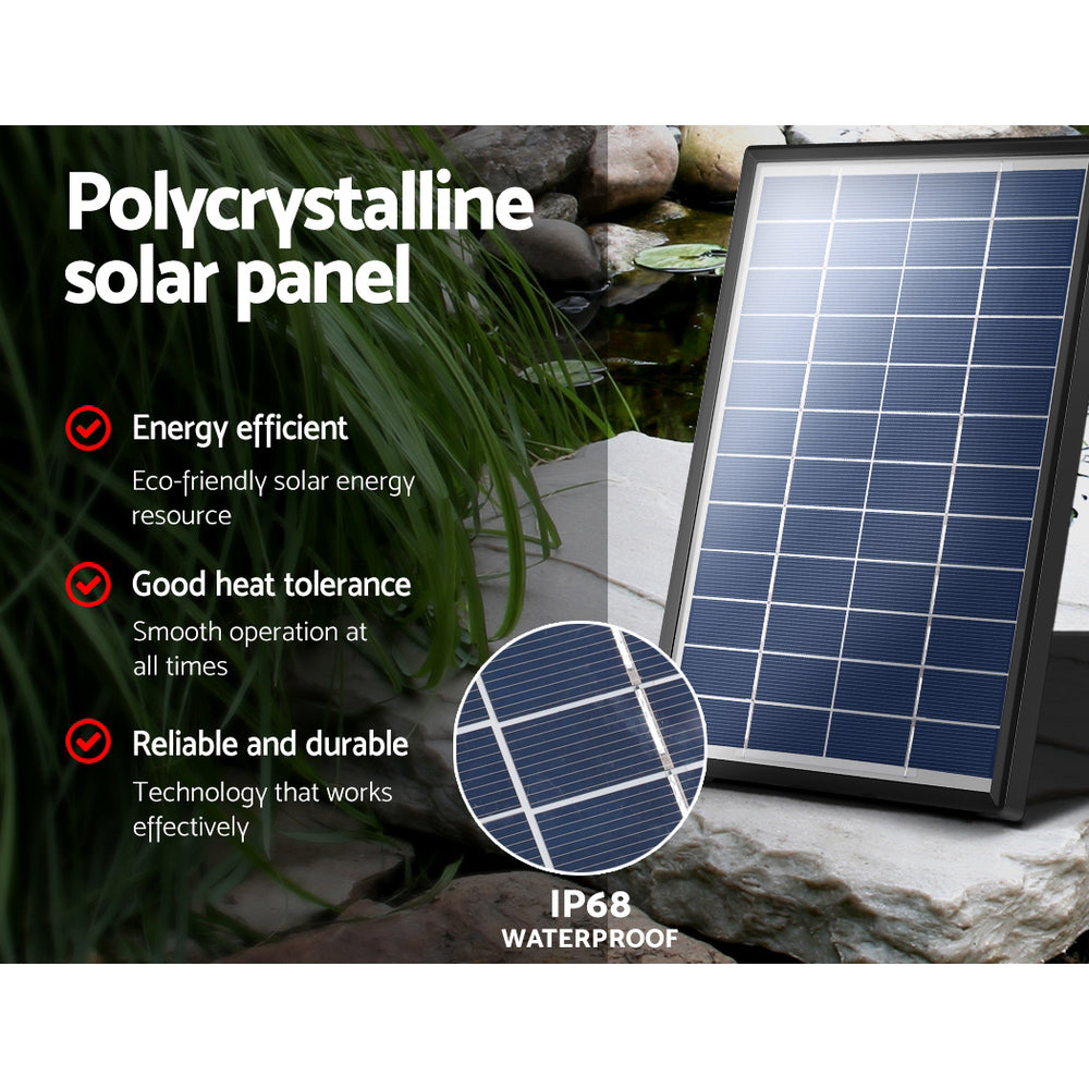 Gardeon 6ft Solar Pond Pump Outdoor Water Feature