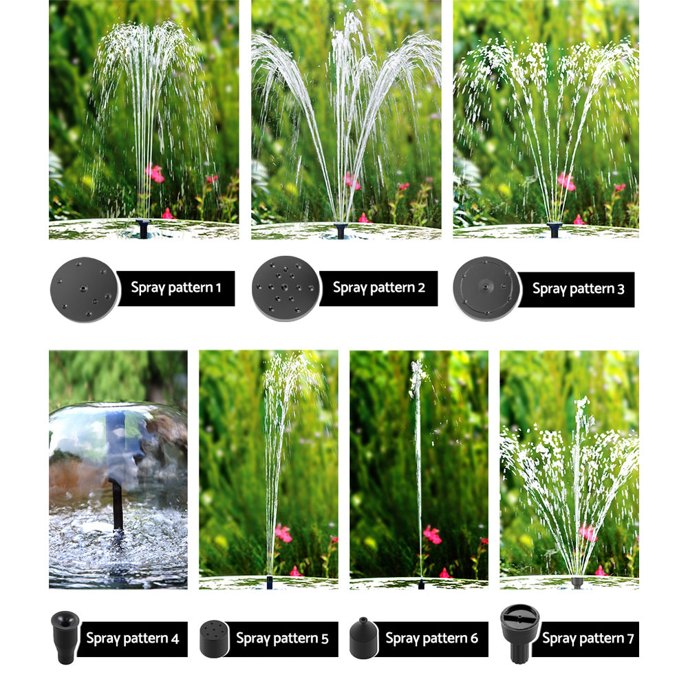 Gardeon 6ft Solar Pond Pump Outdoor Water Feature