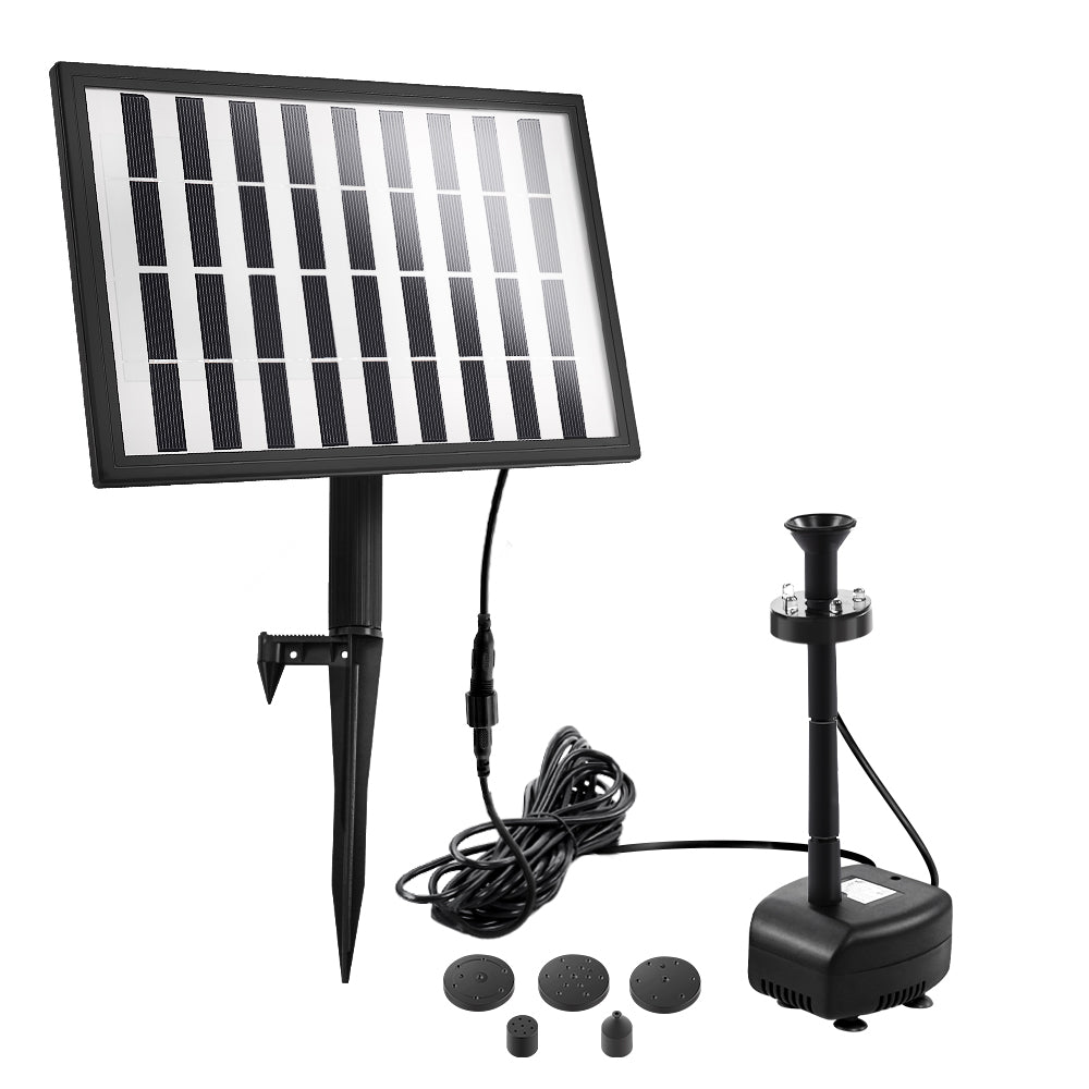 Gardeon 4FT Solar Pond Pump Battery LED Lights