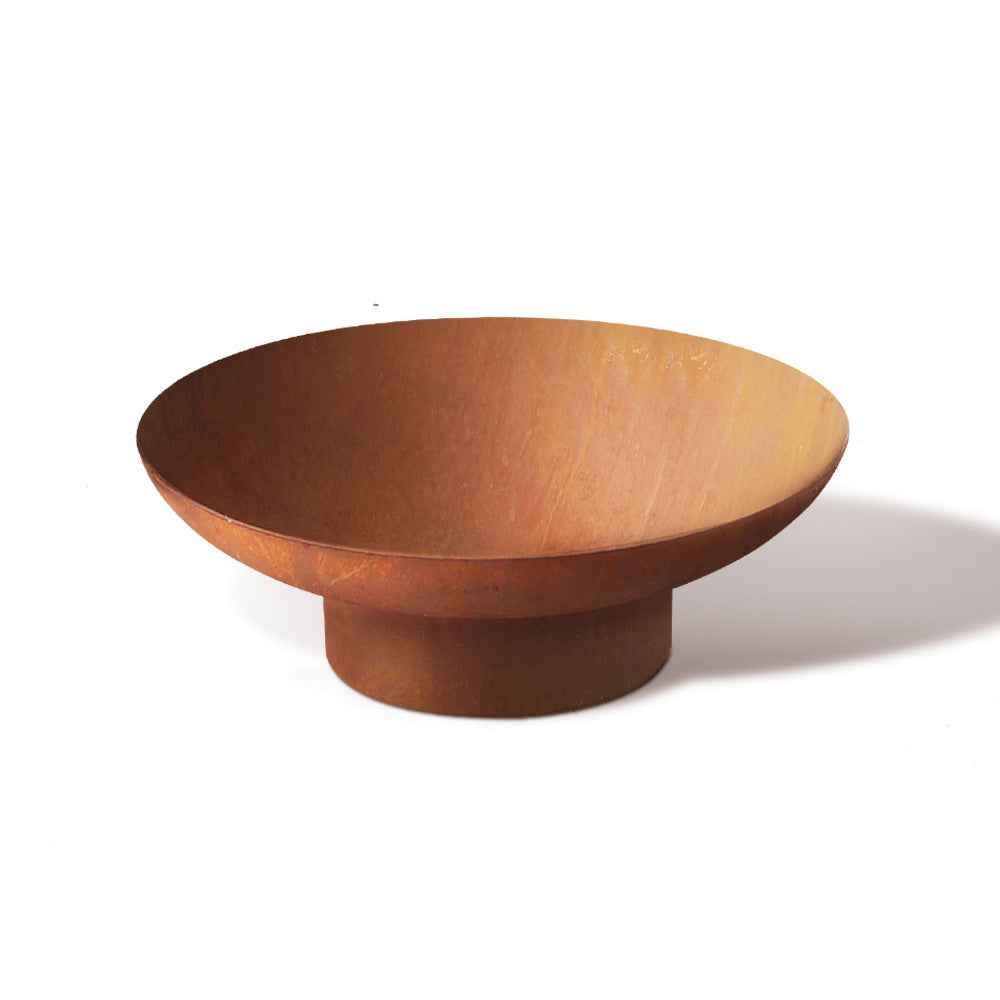 Grillz Outdoor Fire Pit Bowl with Stand 80cm Rustic