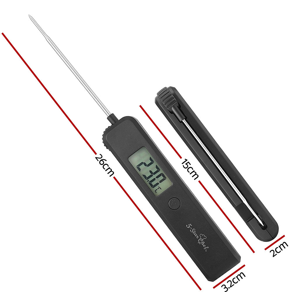 5 Star Chef Digital Food Thermometer Instant Read BBQ Cooking