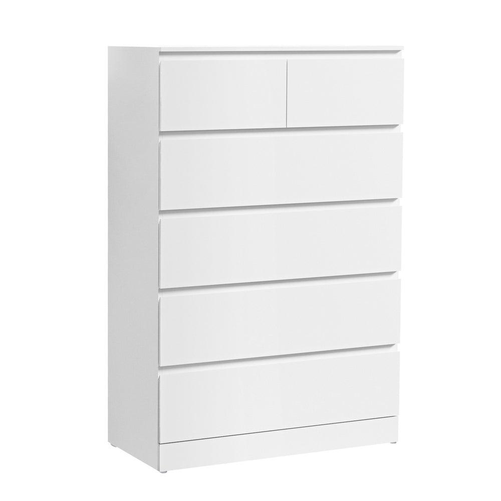 PEPE 6-Drawer Chest White